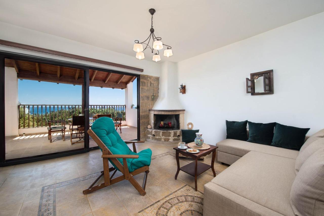 Cedrus And Sea, Beachfront House, Gennadi, Rhodes エクステリア 写真